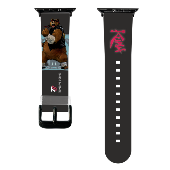 スマートウォッチクリアバンド［ 鉄拳 - クマ ］