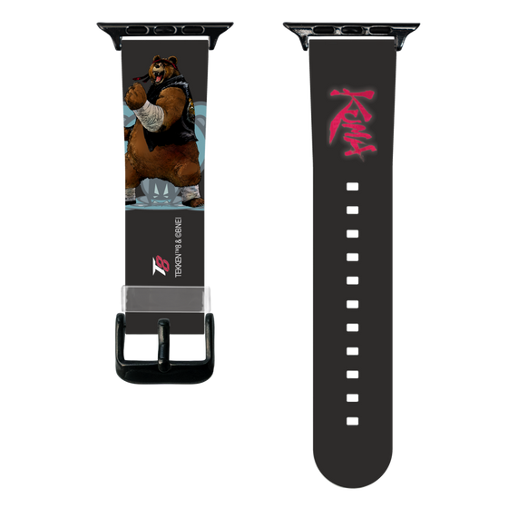 スマートウォッチクリアバンド［ 鉄拳 - クマ ］
