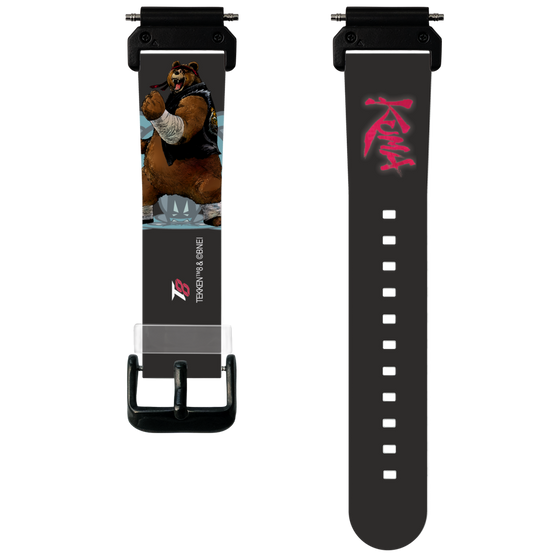 スマートウォッチクリアバンド［ 鉄拳 - クマ ］