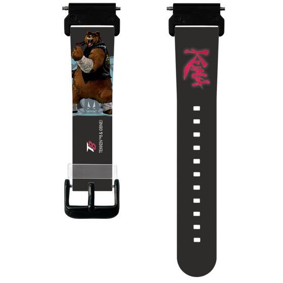 スマートウォッチクリアバンド［ 鉄拳 - クマ ］