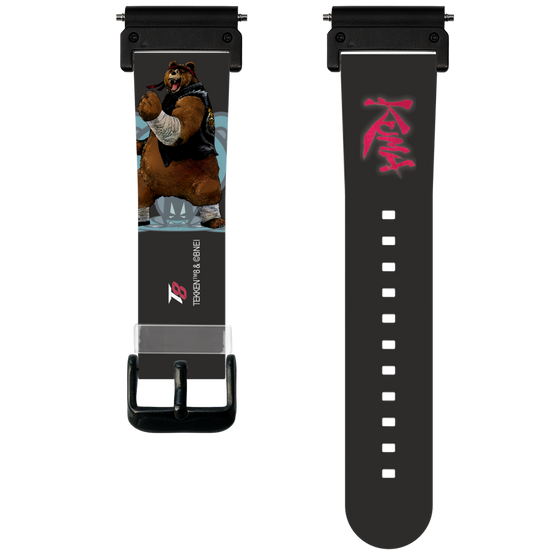 スマートウォッチクリアバンド［ 鉄拳 - クマ ］