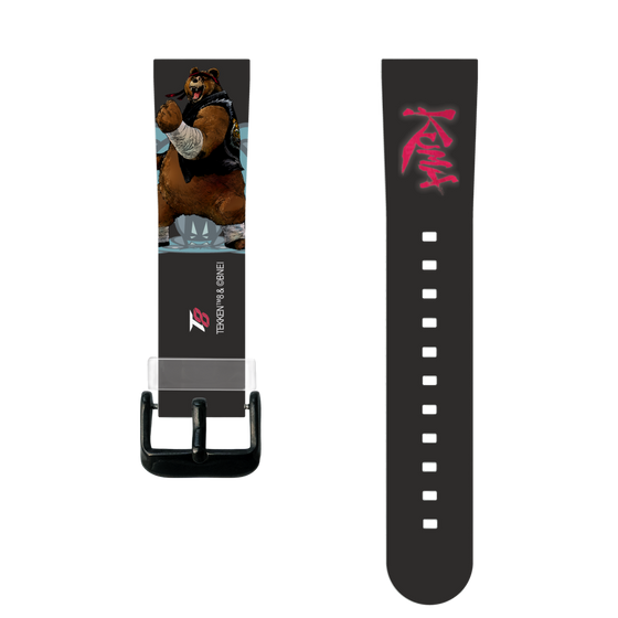 スマートウォッチクリアバンド［ 鉄拳 - クマ ］