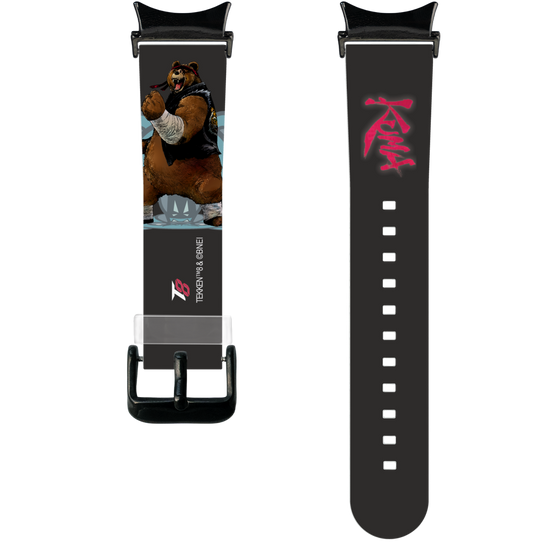 スマートウォッチクリアバンド［ 鉄拳 - クマ ］