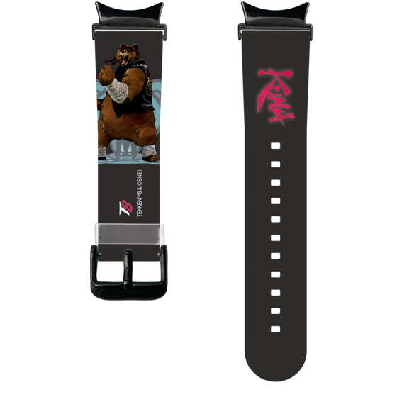 スマートウォッチクリアバンド［ 鉄拳 - クマ ］
