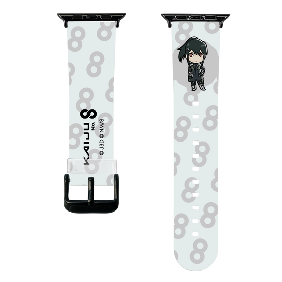 スマートウォッチクリアバンド［ 怪獣８号 - 亜白ミナ - ミニキャラ ］