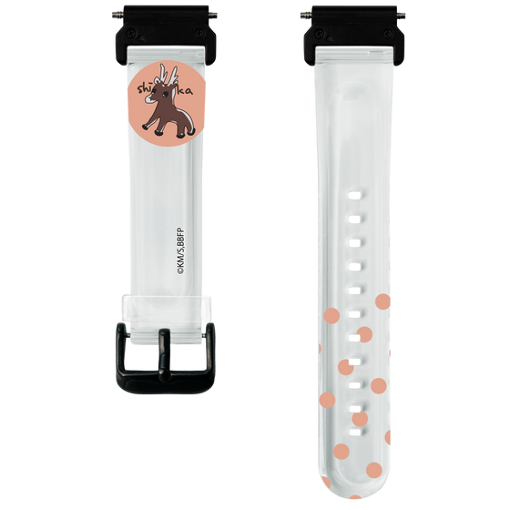 スマートウォッチクリアバンド［ アオのハコ -千夏画伯の鹿 ］