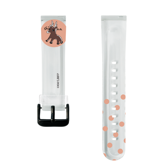 スマートウォッチクリアバンド［ アオのハコ -千夏画伯の鹿 ］