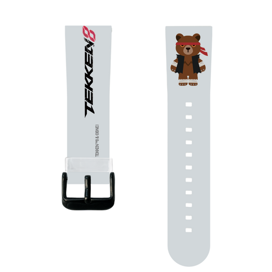 スマートウォッチクリアバンド［ 鉄拳 - ちびキャラ - クマ ］