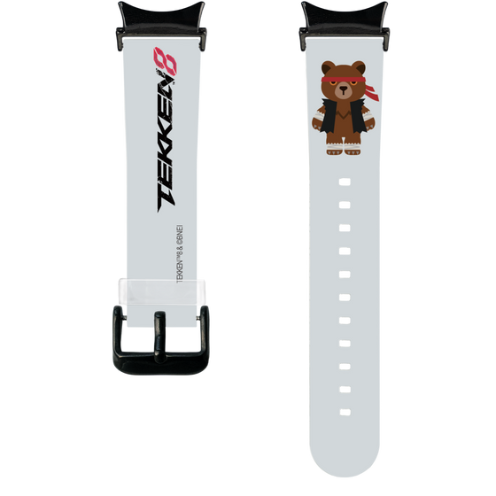 スマートウォッチクリアバンド［ 鉄拳 - ちびキャラ - クマ ］
