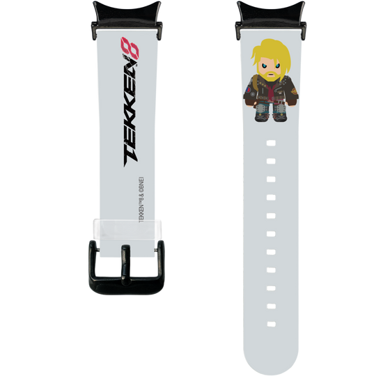 スマートウォッチクリアバンド［ 鉄拳 - ちびキャラ - ポール・フェニックス ］