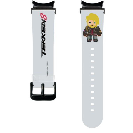 スマートウォッチクリアバンド［ 鉄拳 - ちびキャラ - ポール・フェニックス ］