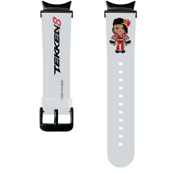 スマートウォッチクリアバンド［ 鉄拳 - ちびキャラ - アズセナ・ミラグロス・オルティス・カスティーリョ ］