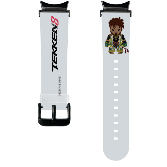 スマートウォッチクリアバンド［ 鉄拳 - ちびキャラ - エディ・ゴルド ］