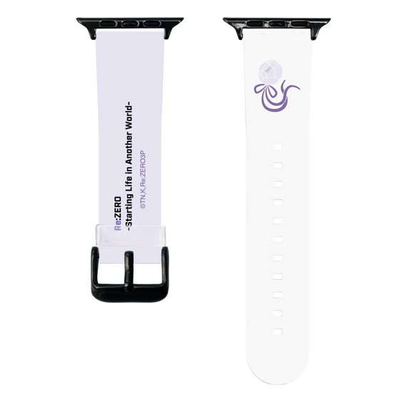 スマートウォッチクリアバンド［ Re:ゼロから始める異世界生活 - エミリア - モチーフ ］