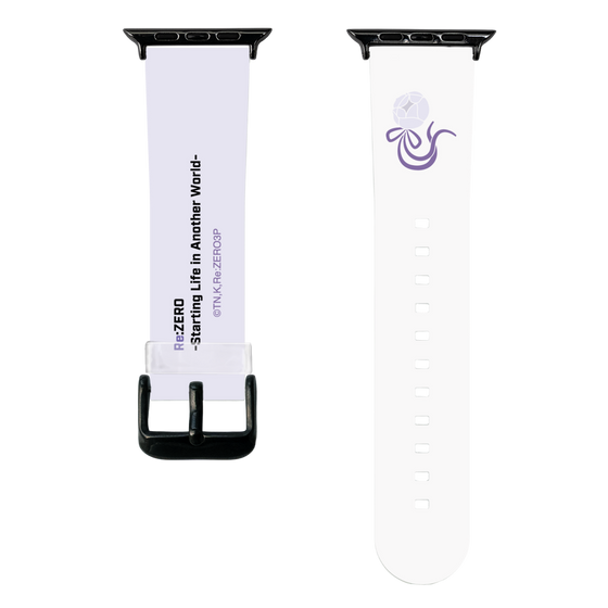 スマートウォッチクリアバンド［ Re:ゼロから始める異世界生活 - エミリア - モチーフ ］