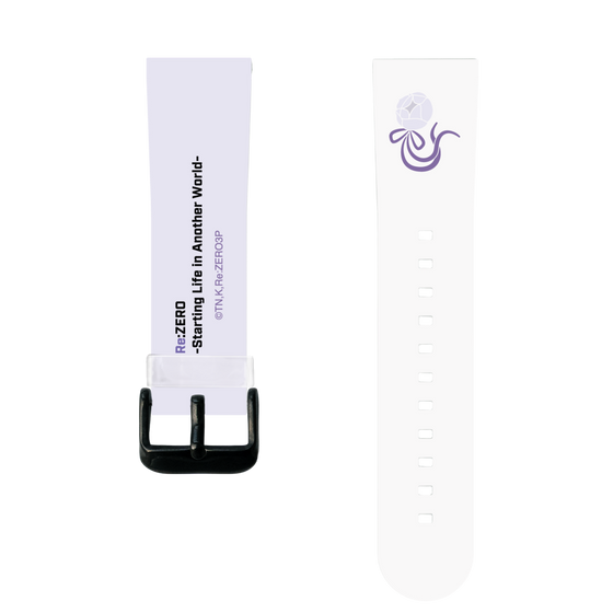 スマートウォッチクリアバンド［ Re:ゼロから始める異世界生活 - エミリア - モチーフ ］