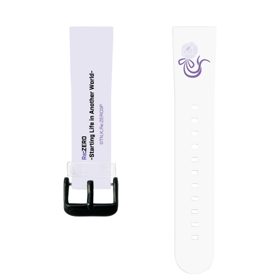 スマートウォッチクリアバンド［ Re:ゼロから始める異世界生活 - エミリア - モチーフ ］