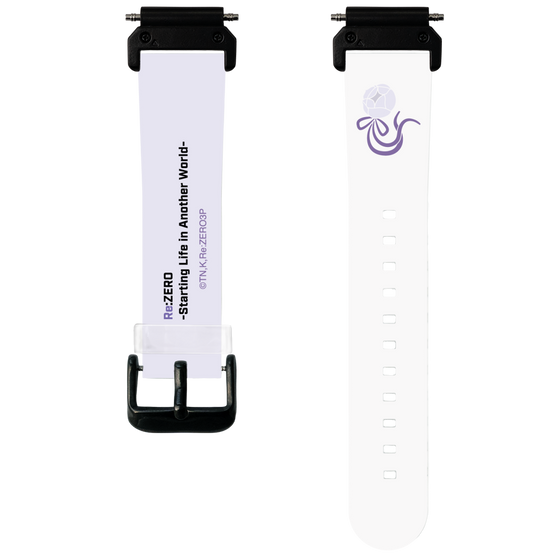スマートウォッチクリアバンド［ Re:ゼロから始める異世界生活 - エミリア - モチーフ ］