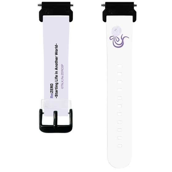 スマートウォッチクリアバンド［ Re:ゼロから始める異世界生活 - エミリア - モチーフ ］