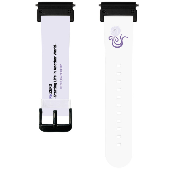 スマートウォッチクリアバンド［ Re:ゼロから始める異世界生活 - エミリア - モチーフ ］