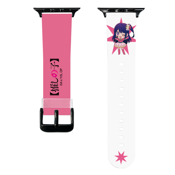 スマートウォッチクリアバンド［ 【推しの子】 - アイ - ミニキャラ ］