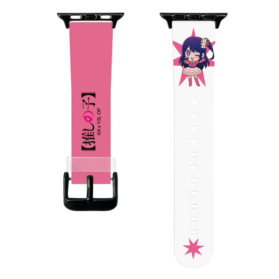 スマートウォッチクリアバンド［ 【推しの子】 - アイ - ミニキャラ ］
