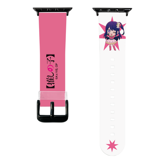 スマートウォッチクリアバンド［ 【推しの子】 - アイ - ミニキャラ ］