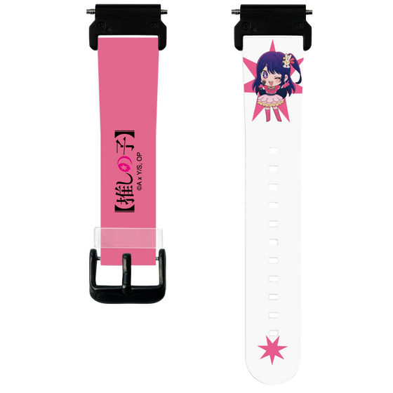 スマートウォッチクリアバンド［ 【推しの子】 - アイ - ミニキャラ ］