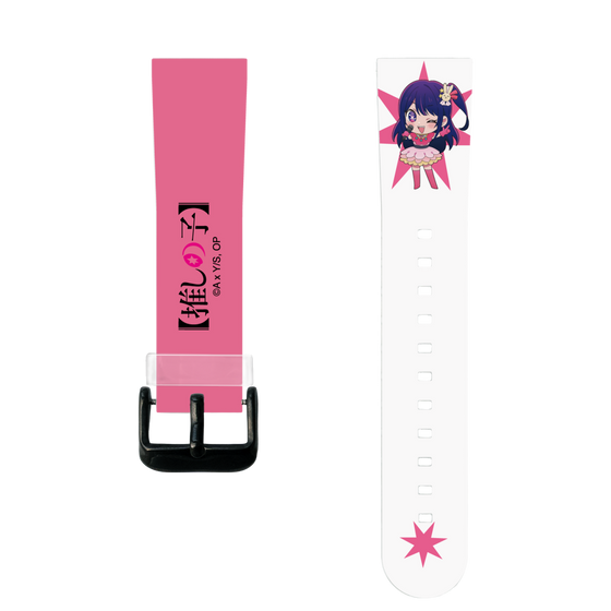 スマートウォッチクリアバンド［ 【推しの子】 - アイ - ミニキャラ ］