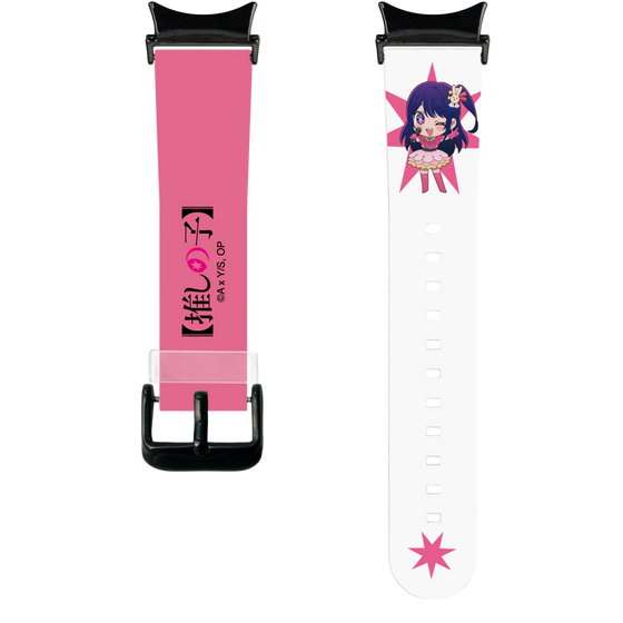 スマートウォッチクリアバンド［ 【推しの子】 - アイ - ミニキャラ ］