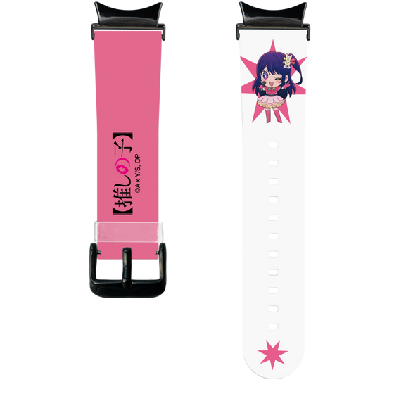 スマートウォッチクリアバンド［ 【推しの子】 - アイ - ミニキャラ ］