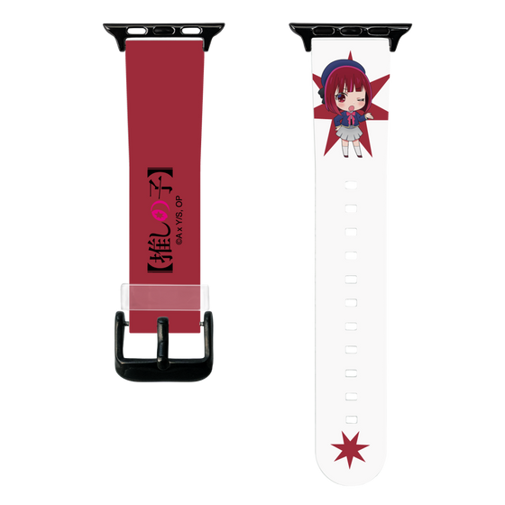 スマートウォッチクリアバンド［ 【推しの子】 - 有馬かな - ミニキャラ ］