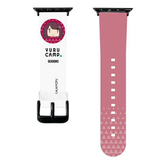 スマートウォッチクリアバンド［ 『ゆるキャン△ SEASON3』- 土岐 綾乃 - アイコン ］