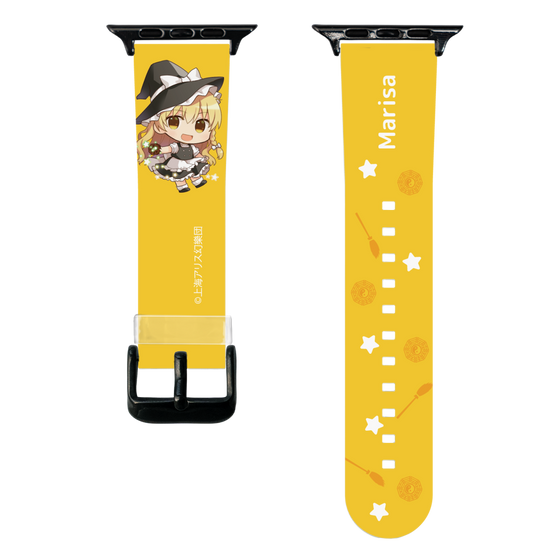 スマートウォッチクリアバンド［ 東方プロジェクト - SDキャラ - 霧雨魔理沙 ］