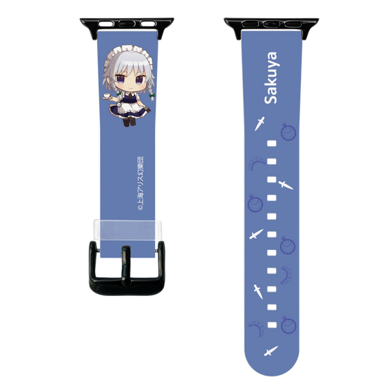 スマートウォッチクリアバンド［ 東方プロジェクト - SDキャラ - 十六夜咲夜 ］