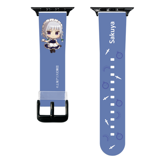 スマートウォッチクリアバンド［ 東方プロジェクト - SDキャラ - 十六夜咲夜 ］