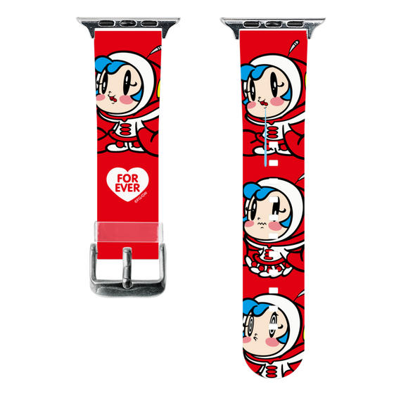 スマートウォッチクリアバンド［ スーパーミルクチャンFOREVER♥ - バンドA ］