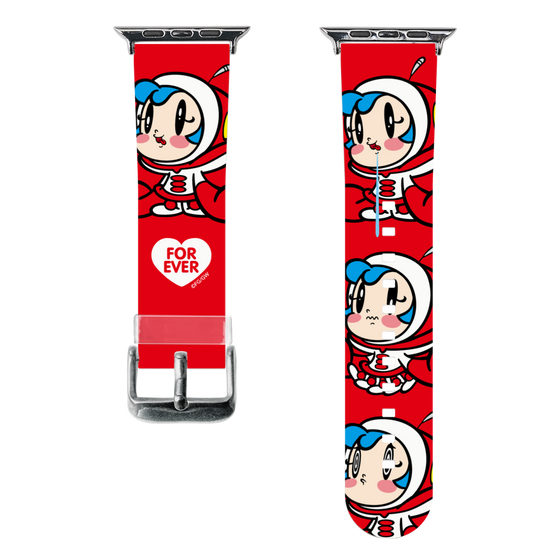 スマートウォッチクリアバンド［ スーパーミルクチャンFOREVER♥ - バンドA ］