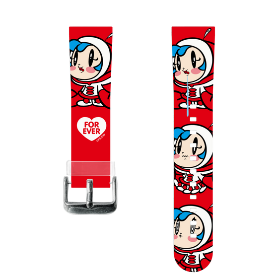 スマートウォッチクリアバンド［ スーパーミルクチャンFOREVER♥ - バンドA ］