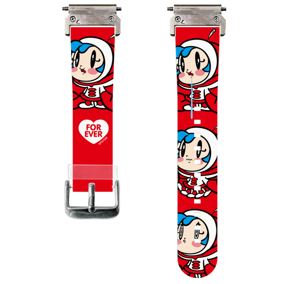 スマートウォッチクリアバンド［ スーパーミルクチャンFOREVER♥ - バンドA ］