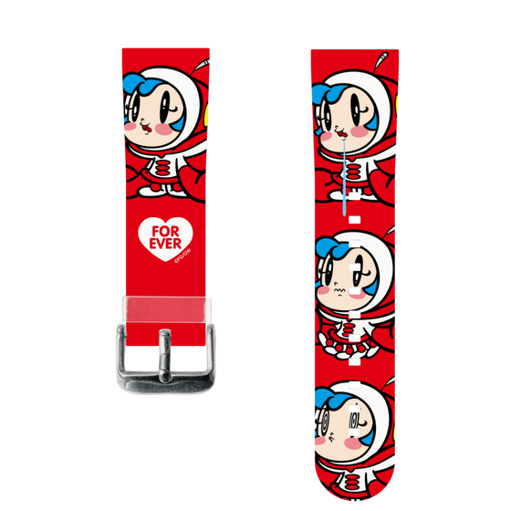 スマートウォッチクリアバンド［ スーパーミルクチャンFOREVER♥ - バンドA ］