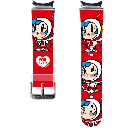 スマートウォッチクリアバンド［ スーパーミルクチャンFOREVER♥ - バンドA ］