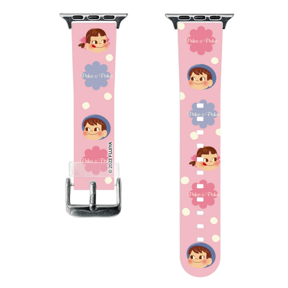 スマートウォッチクリアバンド［ ペコちゃん - ミルキー ］