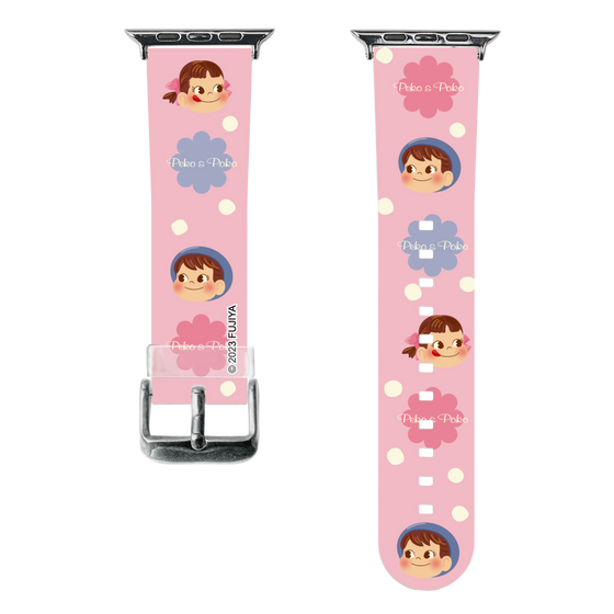 スマートウォッチクリアバンド［ ペコちゃん - ミルキー ］