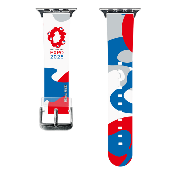 スマートウォッチクリアバンド［ Expo2025 大阪・関西万博 - ロゴ ］