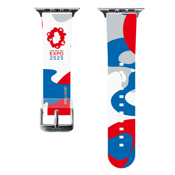 スマートウォッチクリアバンド［ Expo2025 大阪・関西万博 - ロゴ ］