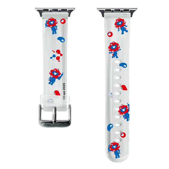 スマートウォッチクリアバンド［ Expo2025 大阪・関西万博 - ミャクミャクがいっぱい ］