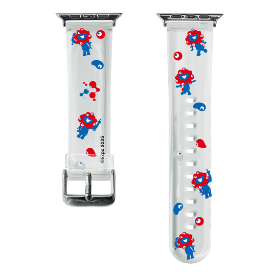 スマートウォッチクリアバンド［ Expo2025 大阪・関西万博 - ミャクミャクがいっぱい ］