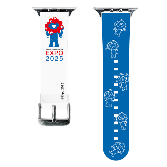 スマートウォッチクリアバンド［ Expo2025 大阪・関西万博 - ミャクミャク ］