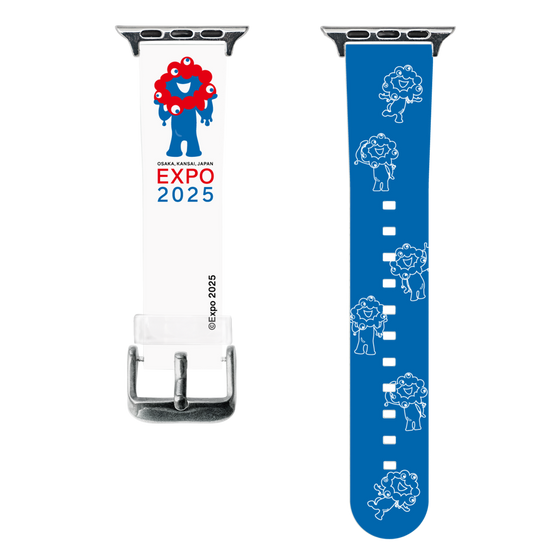 スマートウォッチクリアバンド［ Expo2025 大阪・関西万博 - ミャクミャク ］